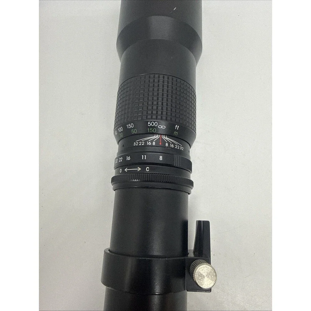 Kimunor Vivitar 500mm f8 Manual Telephoto T-Mount Lens w/ Minolta AF Adapter
